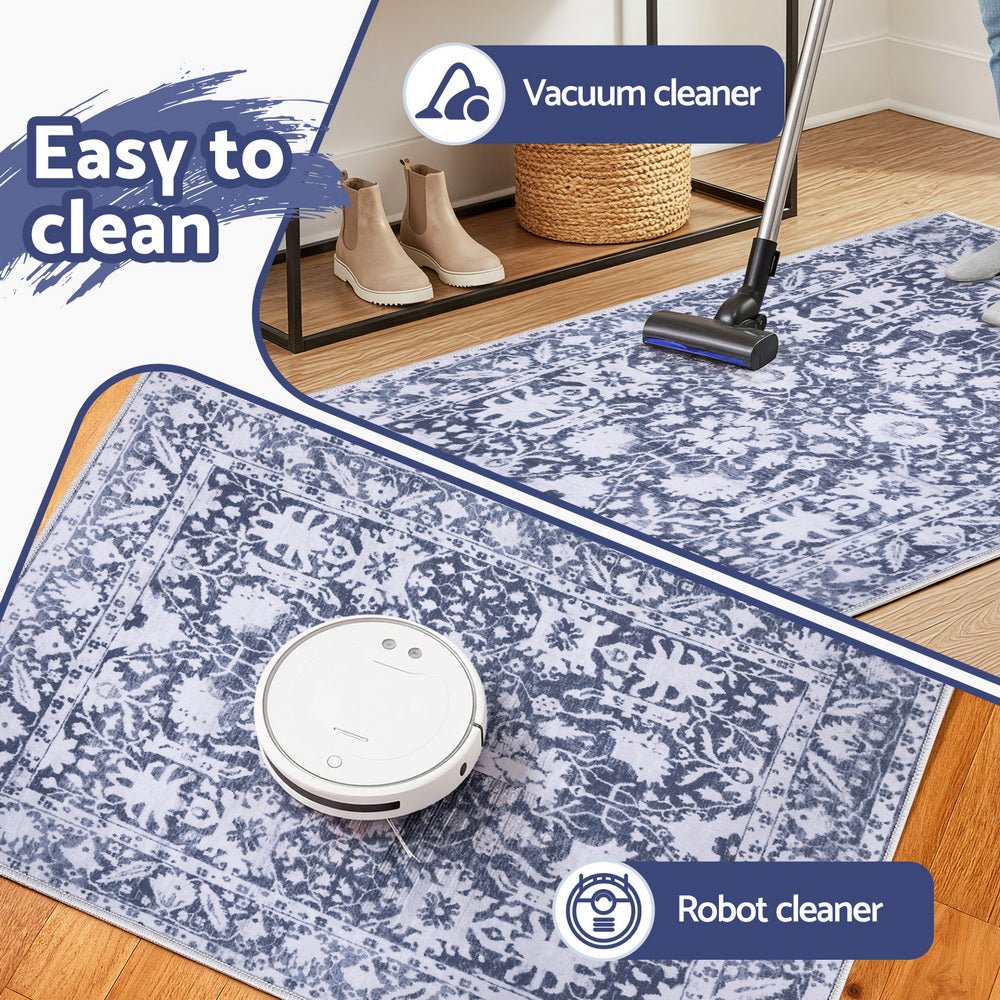 Floor Rug 50X80cm Doormat Soft Velvet Non - Slip Bath Mat Small Rug Modern - Home & Garden > Rugs > Door Mats - Rivercity House & Home Co. (ABN 18 642 972 209) - Affordable Modern Furniture Australia