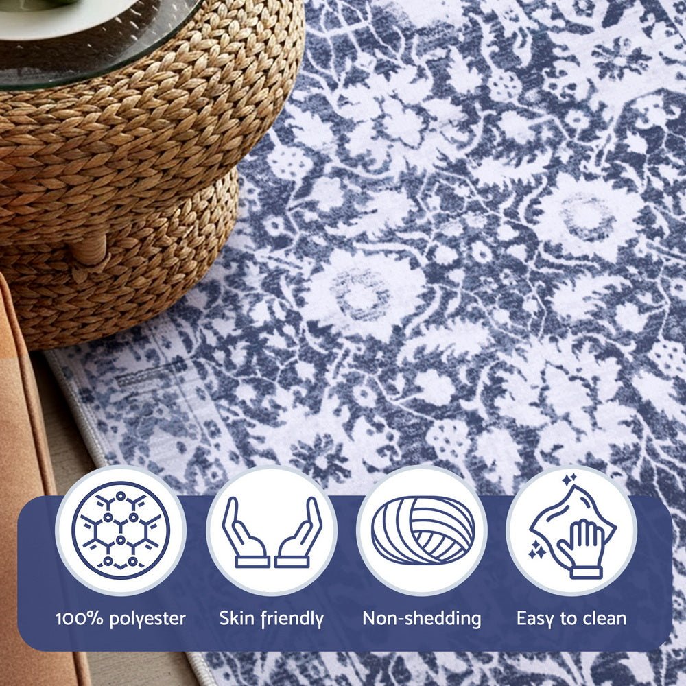 Floor Rug 50X80cm Doormat Soft Velvet Non - Slip Bath Mat Small Rug Modern - Home & Garden > Rugs > Door Mats - Rivercity House & Home Co. (ABN 18 642 972 209) - Affordable Modern Furniture Australia