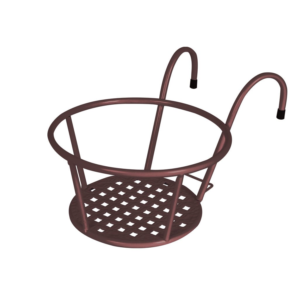 Flower Holder Plant Stand Steel Durable Hook - On Pot Rack - Bronze - Rivercity House & Home Co. (ABN 18 642 972 209) - Affordable Modern Furniture Australia