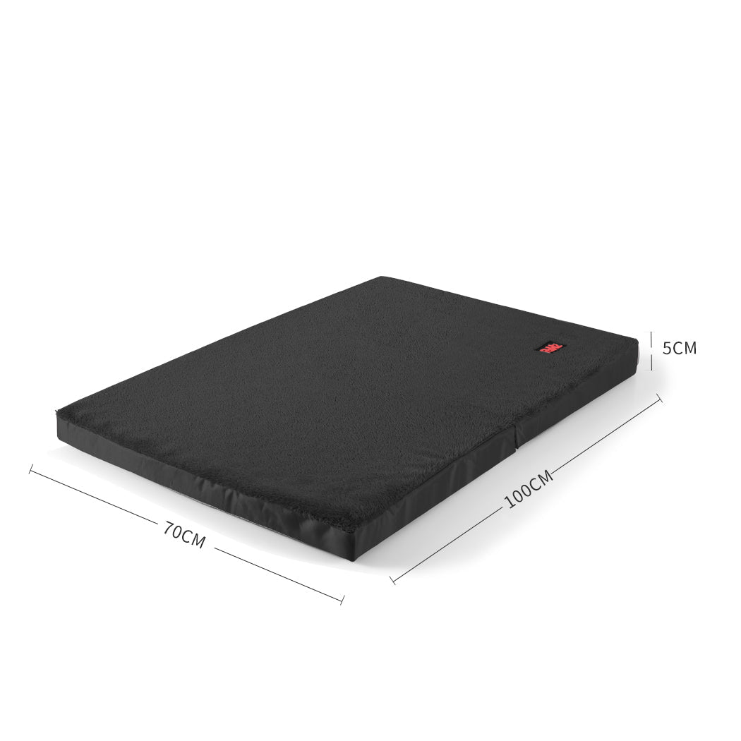 Foldable Dog Puppy Bed X - Large - Black - Rivercity House & Home Co. (ABN 18 642 972 209) - Affordable Modern Furniture Australia