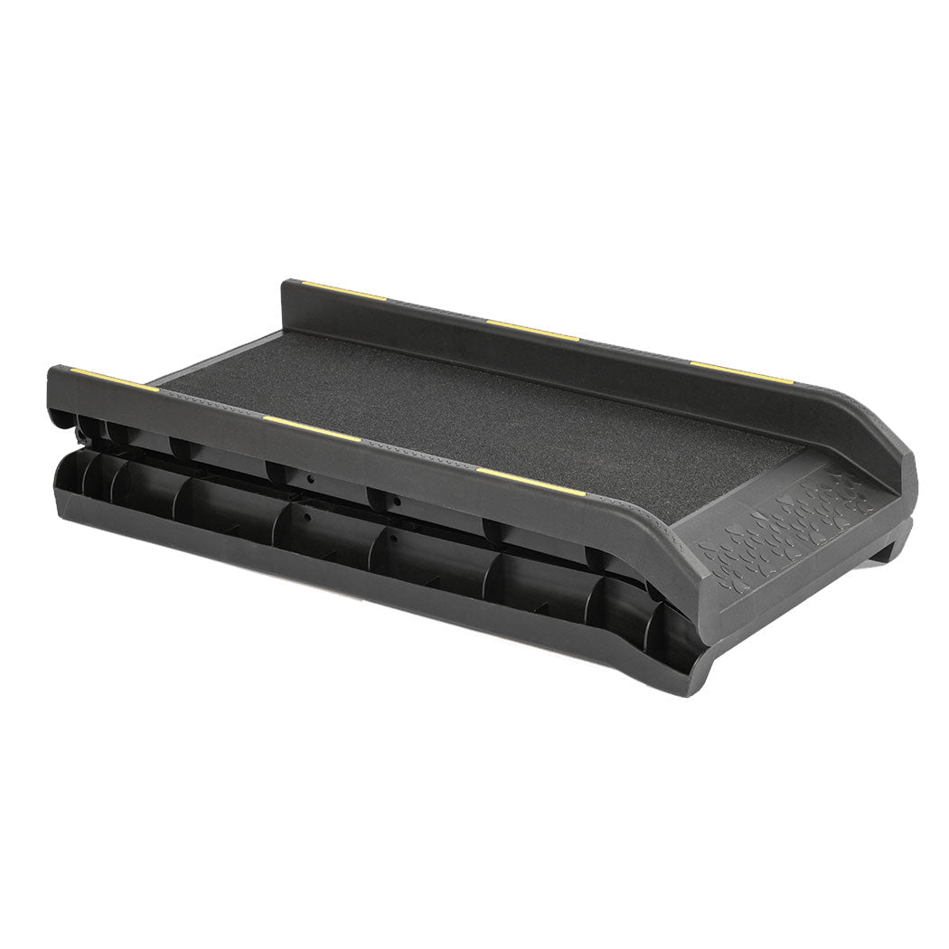 Foldable Dog Ramp for Car & SUV Travel Stair - Black - Rivercity House & Home Co. (ABN 18 642 972 209) - Affordable Modern Furniture Australia