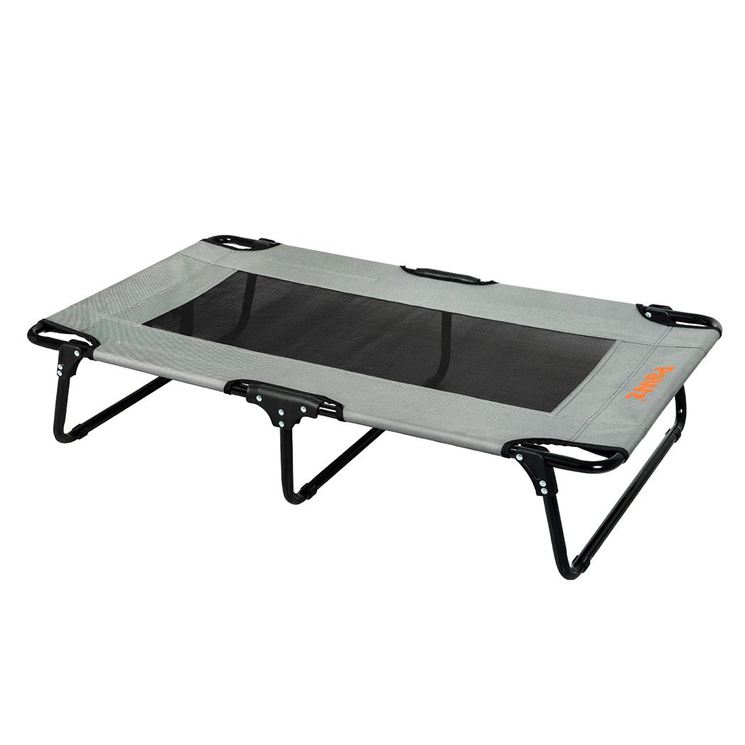 Foldable Elevated Dog Bed Medium Size - Grey - Rivercity House & Home Co. (ABN 18 642 972 209) - Affordable Modern Furniture Australia