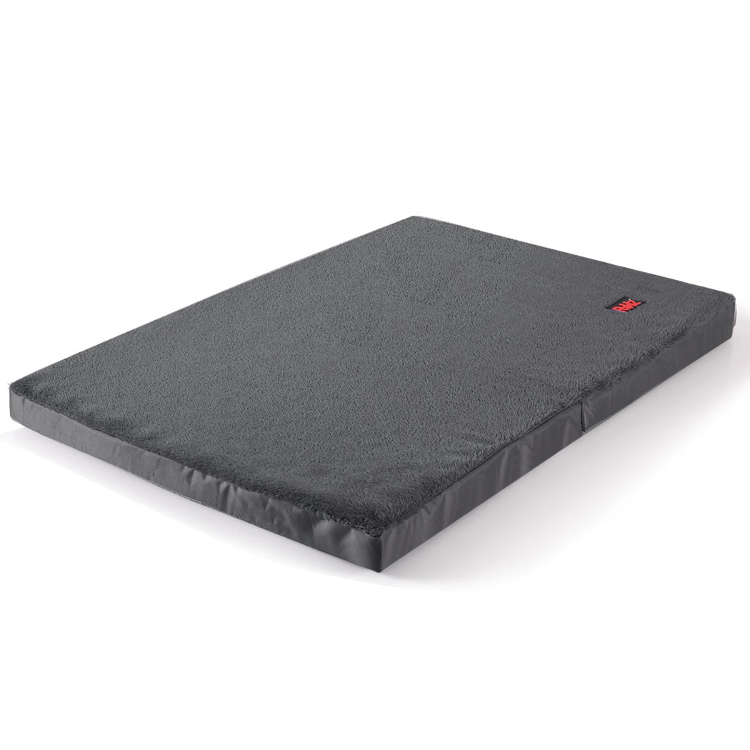 Foldable Medium Dog Puppy Bed with Removable Cover - Grey - Rivercity House & Home Co. (ABN 18 642 972 209) - Affordable Modern Furniture Australia
