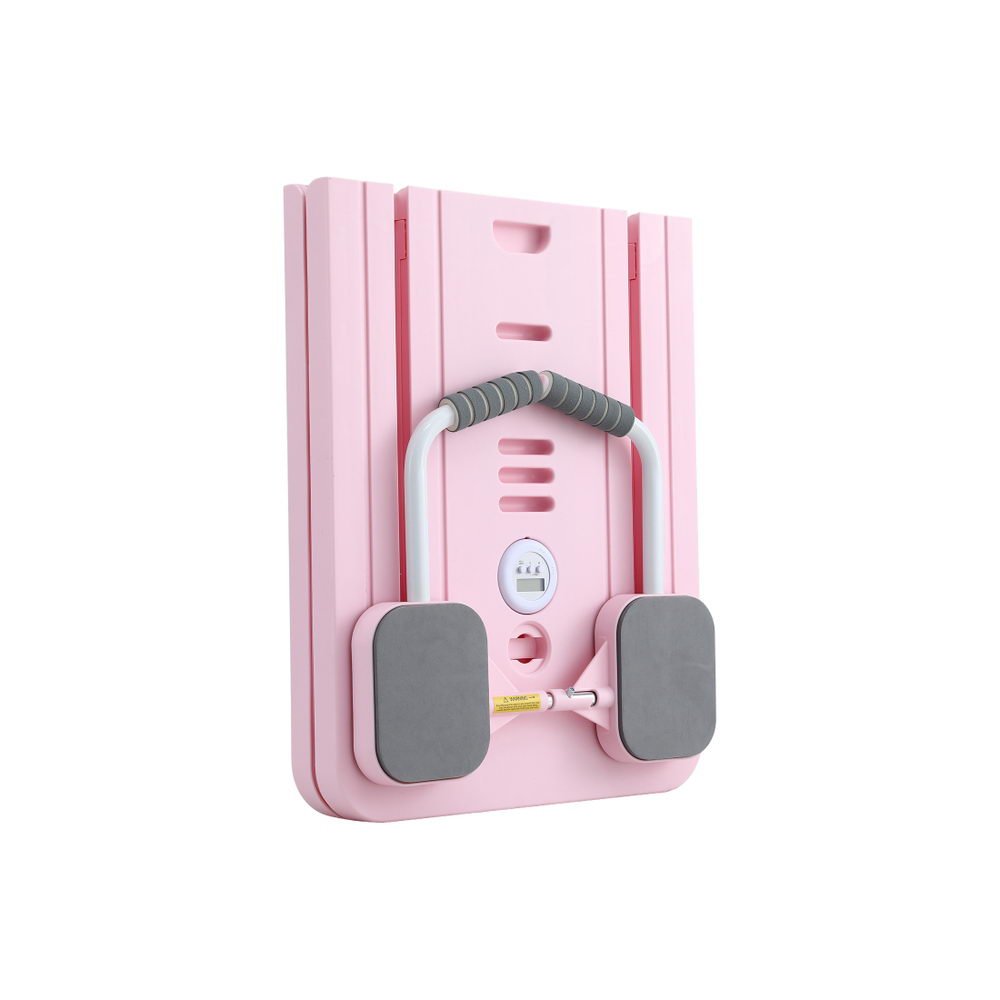 Foldable Pilates Reformer Board Multi Functional Exercise Trainer - Pink - Sports & Fitness > Exercise, Gym & Fitness > Yoga & Pilates - Rivercity House & Home Co. (ABN 18 642 972 209) - Affordable Modern Furniture Australia