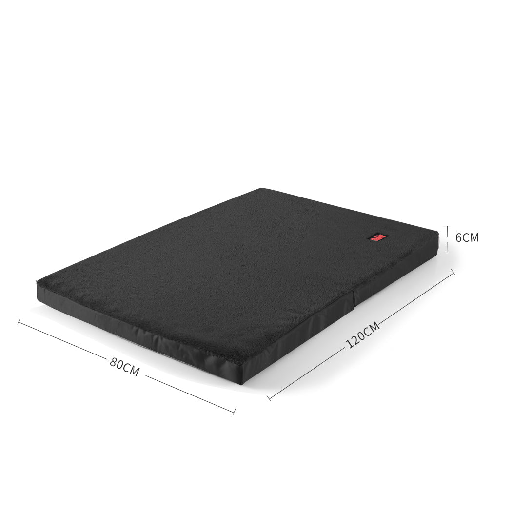 Foldable XX - Large Dog Puppy Bed - Black - Rivercity House & Home Co. (ABN 18 642 972 209) - Affordable Modern Furniture Australia