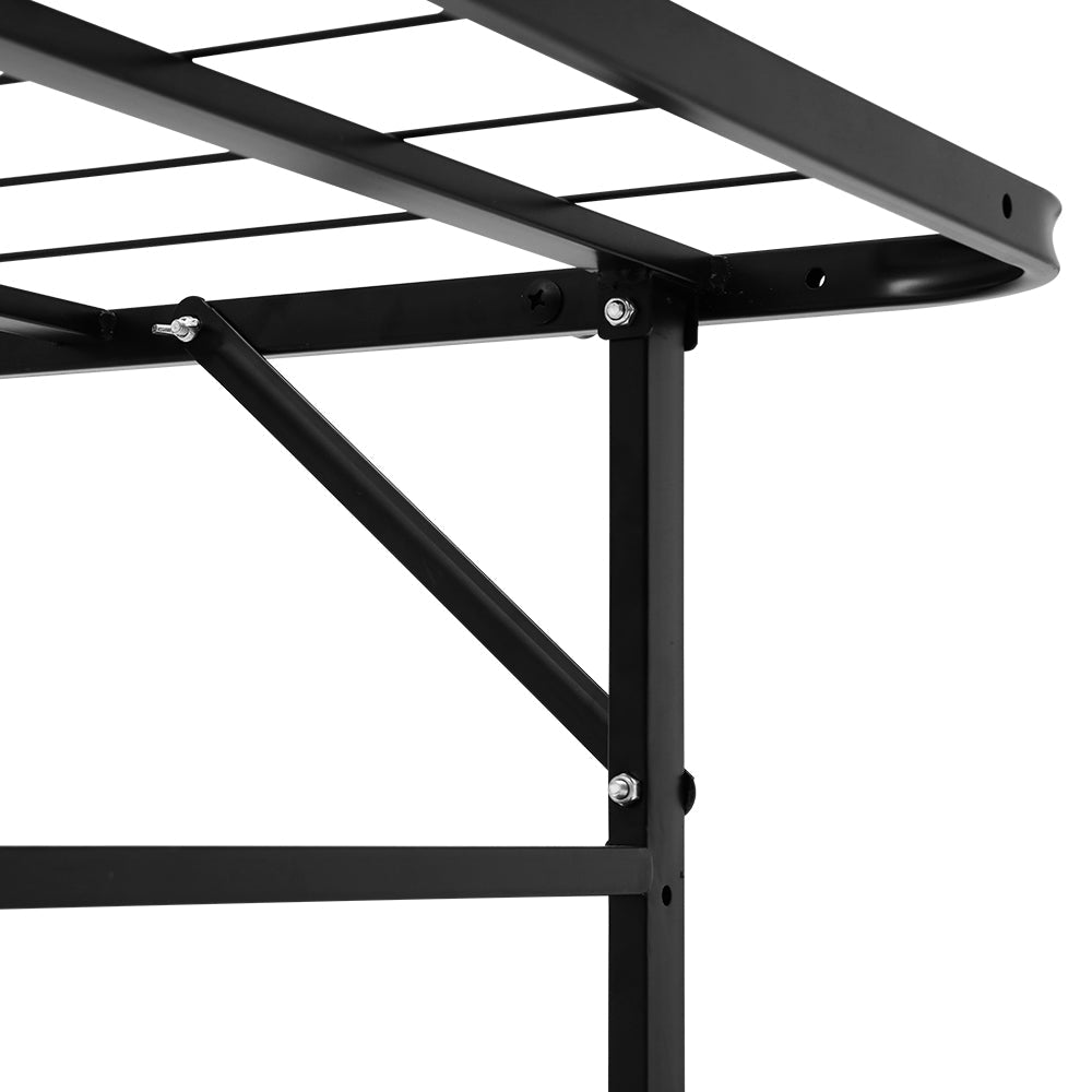 Folding Bed Frame Metal Base - Single - Furniture > Bedroom > Beds & Bed Frames - Rivercity House & Home Co. (ABN 18 642 972 209) - Affordable Modern Furniture Australia
