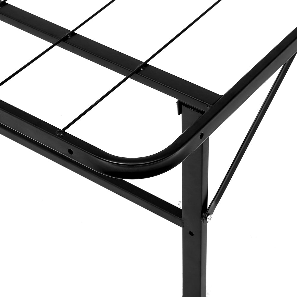 Folding Bed Frame Metal Base - Single - Furniture > Bedroom > Beds & Bed Frames - Rivercity House & Home Co. (ABN 18 642 972 209) - Affordable Modern Furniture Australia