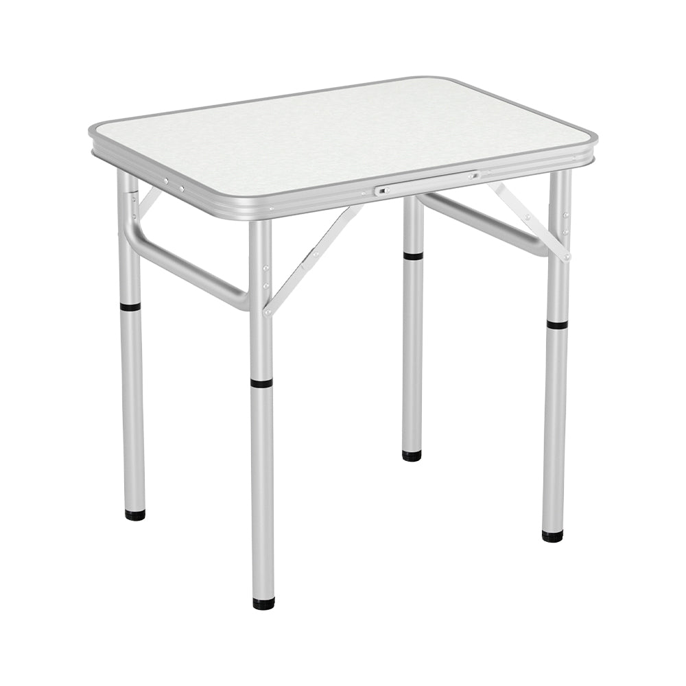 Folding Camping Table 60CM Adjustable Portable Outdoor Picnic Desk - Outdoor Recreation > Camping > Camp Furniture - Rivercity House & Home Co. (ABN 18 642 972 209) - Affordable Modern Furniture Australia