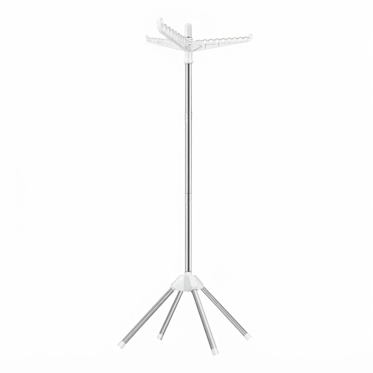 Folding Clothes Drying Rack with 3 Rotatable Arms - White - Home & Garden > Storage > Clothing & Wardrobe Storage - Rivercity House & Home Co. (ABN 18 642 972 209) - Affordable Modern Furniture Australia