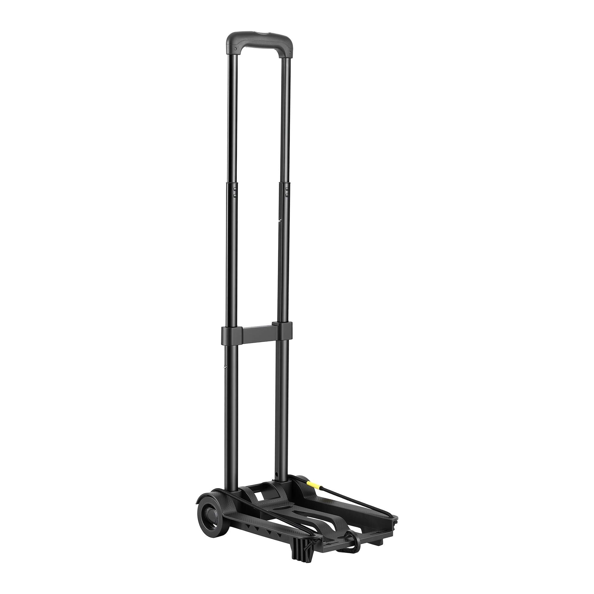Folding Trolley Portable Hand Truck Lightweight Travel Luggage Black - Tools > Tools Storage > Utility Trolleys - Rivercity House & Home Co. (ABN 18 642 972 209) - Affordable Modern Furniture Australia