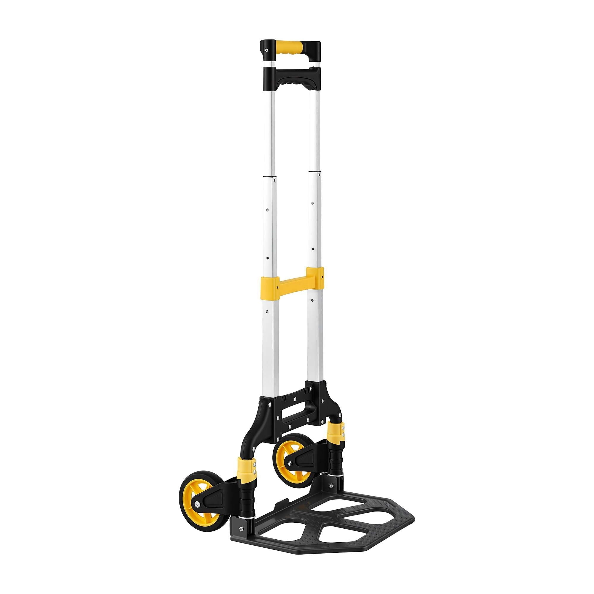 Folding Trolley Portable Hand Truck Lightweight Travel Luggage Silver - Tools > Tools Storage > Utility Trolleys - Rivercity House & Home Co. (ABN 18 642 972 209) - Affordable Modern Furniture Australia