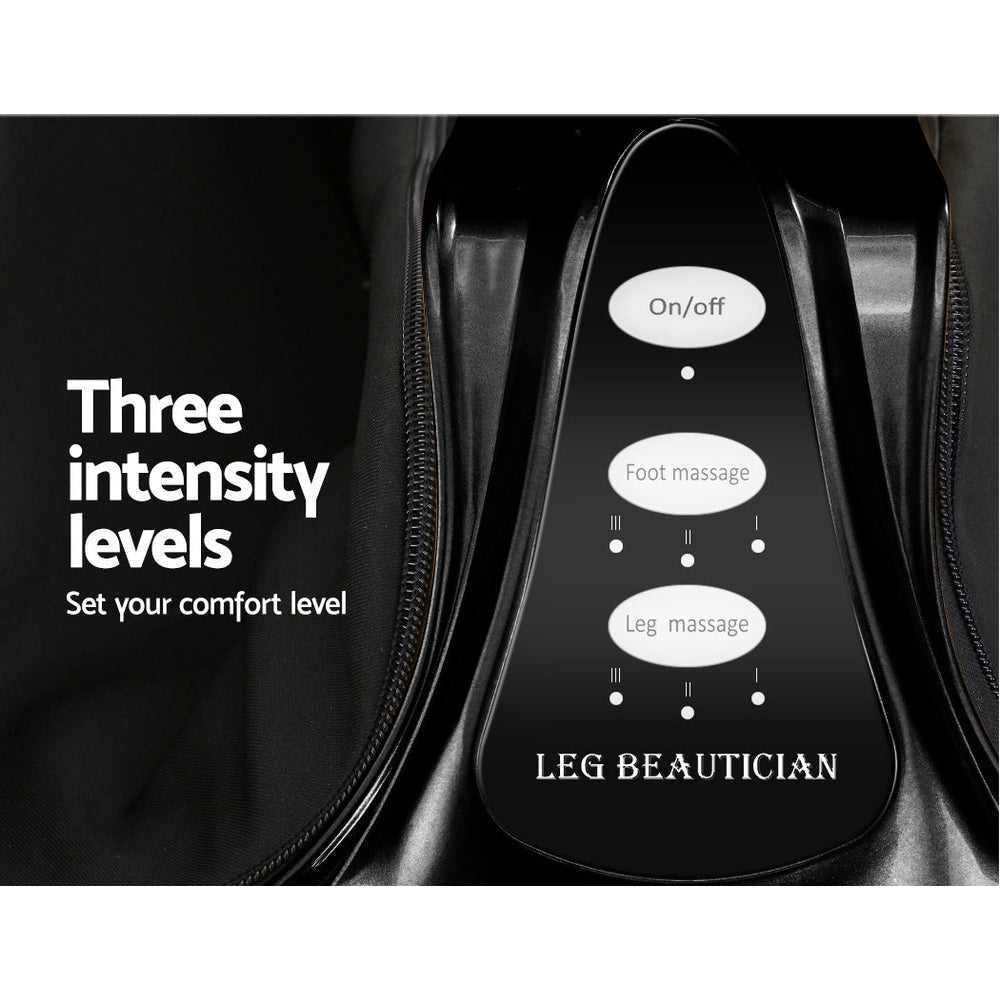 Foot Massager Massagers Shiatsu Electric Roller Ankle Calf Leg Kneading Black - Furniture > Bar Stools & Chairs > Massage Chairs - Rivercity House & Home Co. (ABN 18 642 972 209) - Affordable Modern Furniture Australia
