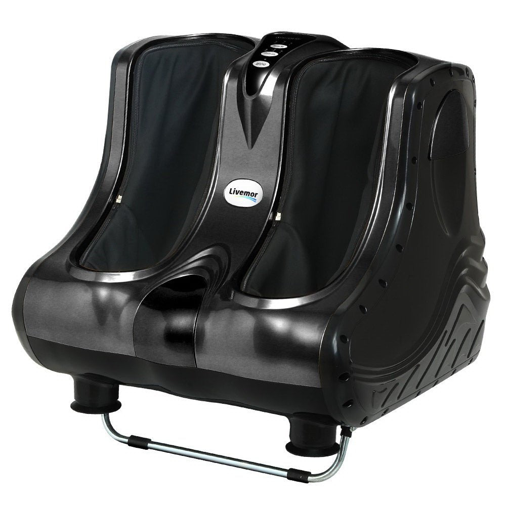 Foot Massager Massagers Shiatsu Electric Roller Ankle Calf Leg Kneading Black - Furniture > Bar Stools & Chairs > Massage Chairs - Rivercity House & Home Co. (ABN 18 642 972 209) - Affordable Modern Furniture Australia
