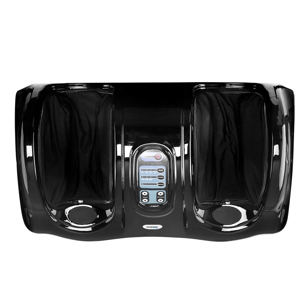 Foot Massager Shiatsu Massagers Electric Remote Roller Kneading Black - Furniture > Bar Stools & Chairs > Massage Chairs - Rivercity House & Home Co. (ABN 18 642 972 209) - Affordable Modern Furniture Australia