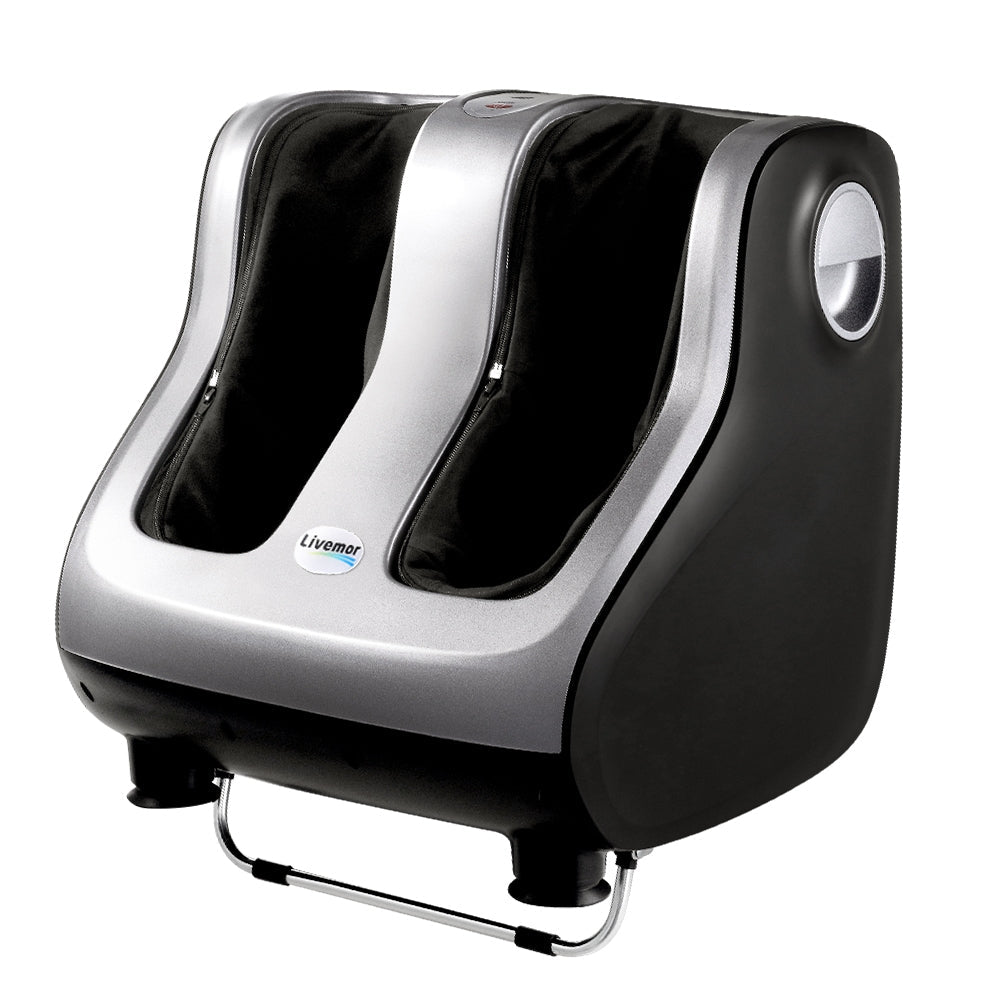 Foot Massager Shiatsu Massagers Electric Roller Calf Leg Kneading Silver - Furniture > Bar Stools & Chairs > Massage Chairs - Rivercity House & Home Co. (ABN 18 642 972 209) - Affordable Modern Furniture Australia