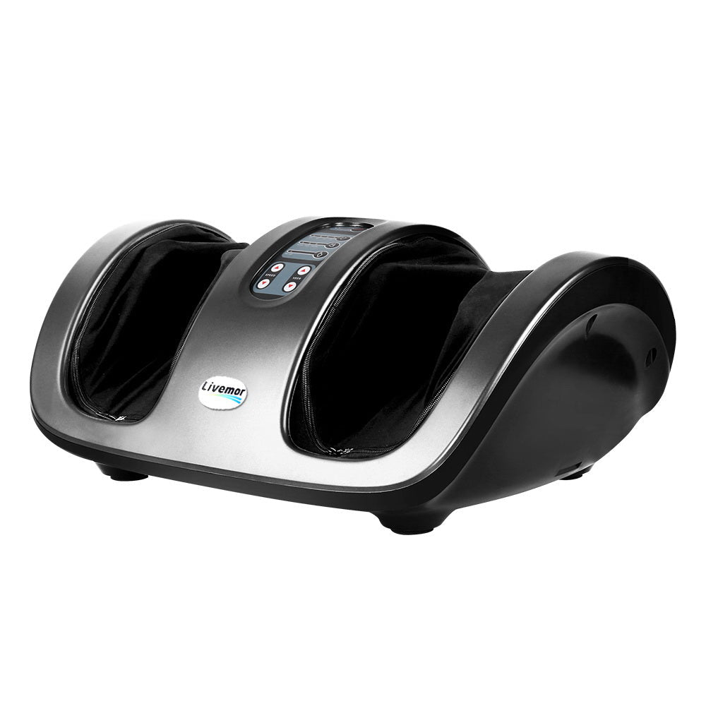 Foot Massager Shiatsu Massagers Electric Roller Kneading Leg Grey - Furniture > Bar Stools & Chairs > Massage Chairs - Rivercity House & Home Co. (ABN 18 642 972 209) - Affordable Modern Furniture Australia