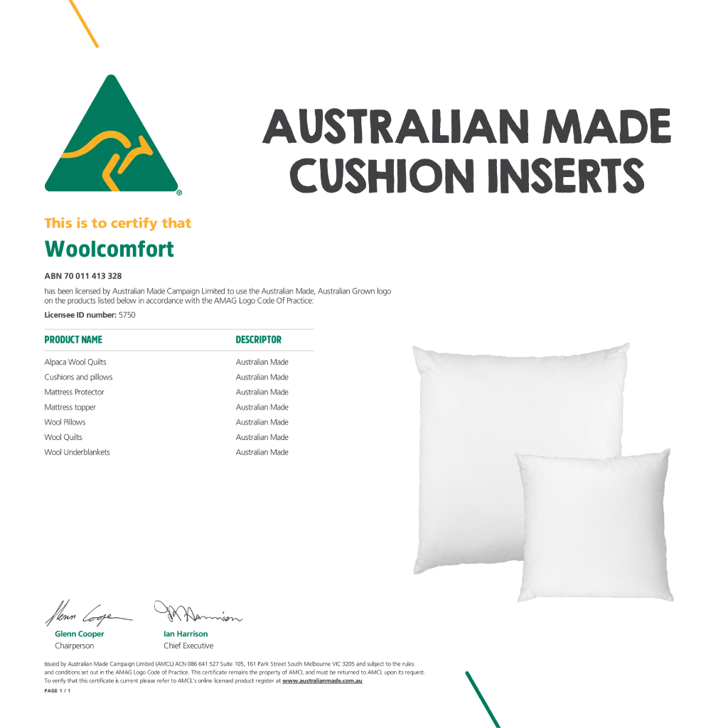 Four Pack 60x60cm Australian Made Hotel Cushion Inserts with Premium Memory Resistant Filling - Home & Garden > Decor > Cushions & Throws - Rivercity House & Home Co. (ABN 18 642 972 209) - Affordable Modern Furniture Australia