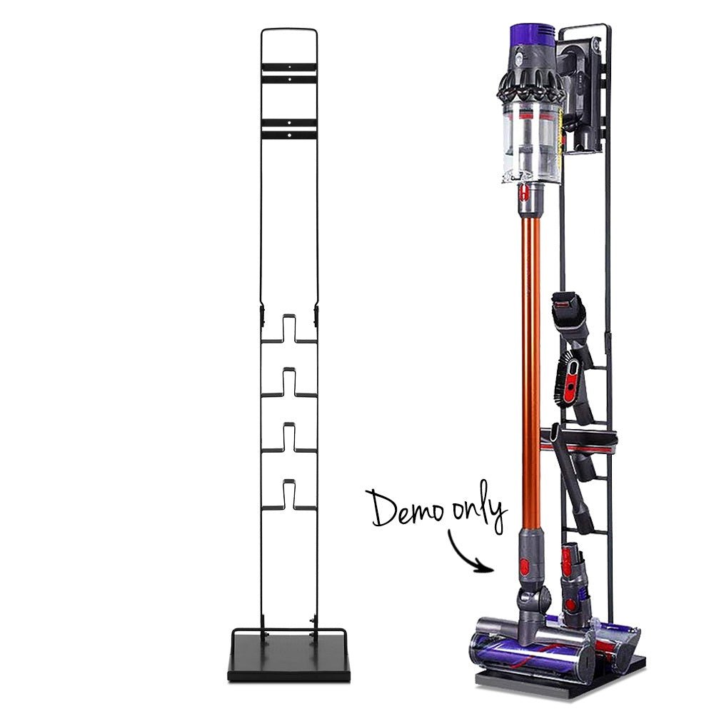 Freestanding Dyson Vacuum Cleaner Stand for V6 7 8 10 11 Black - Appliances > Vacuum Cleaners > Vacuum Cleaner Accessories - Rivercity House & Home Co. (ABN 18 642 972 209) - Affordable Modern Furniture Australia