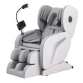 Full Body Massage Chair with Foot Roller, Waist & Calf Heat, Recliner, Airbag Compression - Black