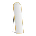 Full Length Floor Dressing Mirror 160cm - Gold