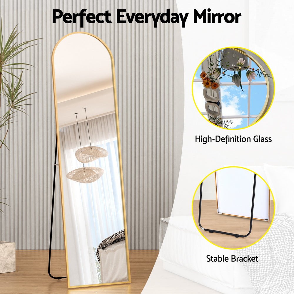 Full Length Mirror Floor Dressing Mirror 160cm - Home & Garden > Decor > Mirrors - Rivercity House & Home Co. (ABN 18 642 972 209) - Affordable Modern Furniture Australia
