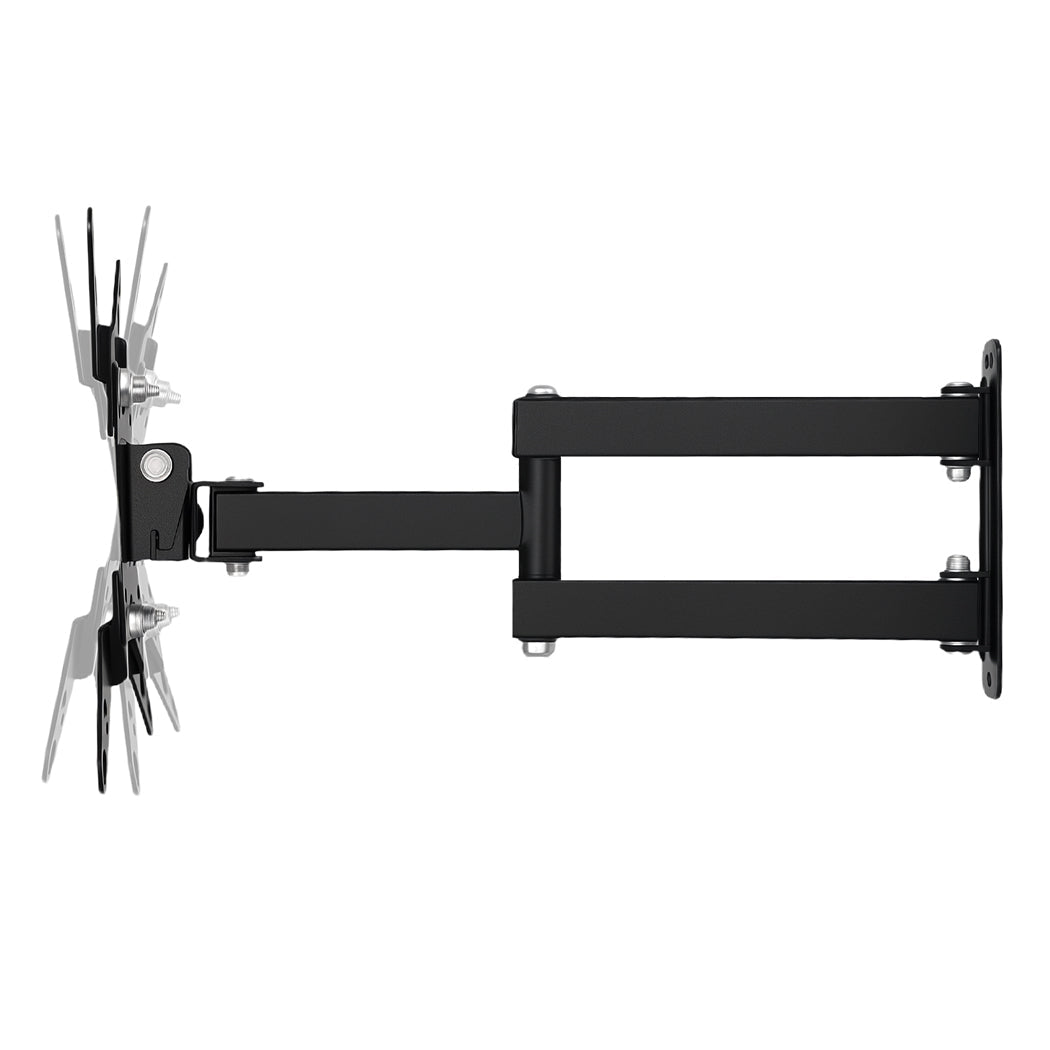 Full Motion Swivel Tilt TV Wall Mount Bracket 13" - 42" - Black - Rivercity House & Home Co. (ABN 18 642 972 209) - Affordable Modern Furniture Australia