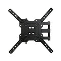 Full Motion Swivel Tilt TV Wall Mount Bracket 22-55 Inch VESA 100x100-400x400 - Black