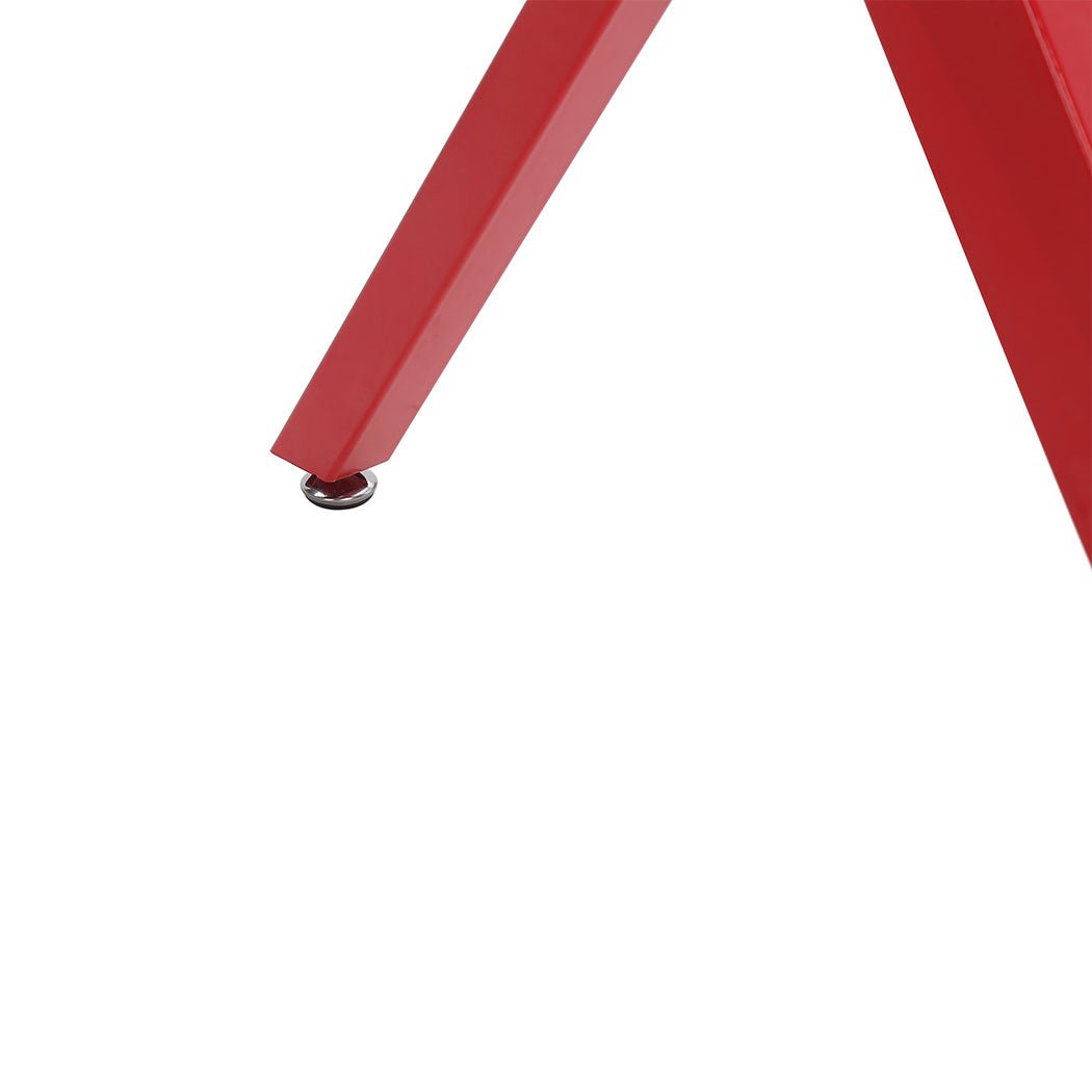 Gaming PC Desk Table 120x60cm with Cable Management - Red and Black - Rivercity House & Home Co. (ABN 18 642 972 209) - Affordable Modern Furniture Australia