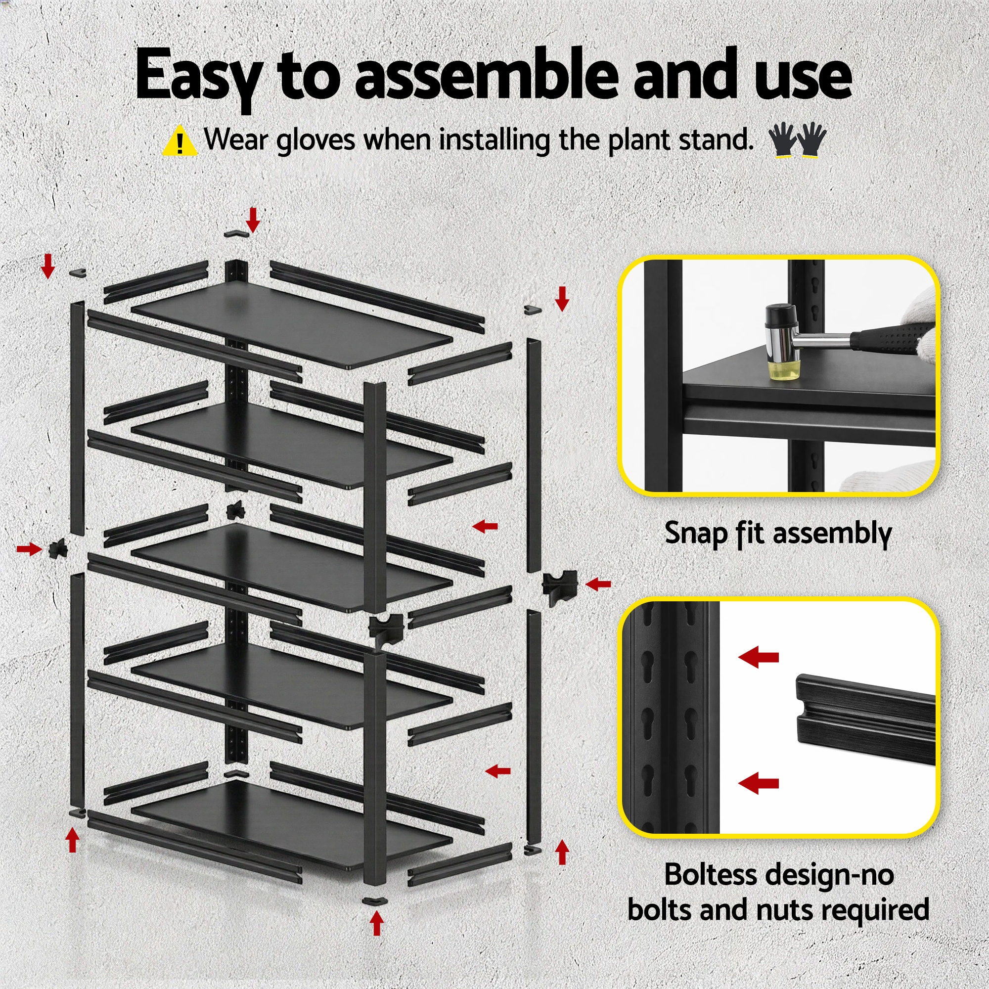 Garage Shelving 1.8X1.2m Warehouse Rack Storage Shelves Workshop Racks Steel - Tools > Tools Storage > Wall Storage Racks - Rivercity House & Home Co. (ABN 18 642 972 209) - Affordable Modern Furniture Australia