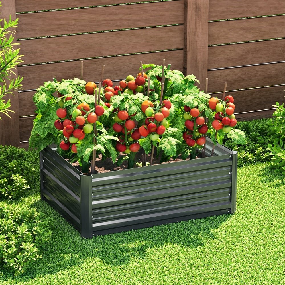 Garden Bed 80X60X30cm Planter Box - Home & Garden > Greenhouses > Greenhouses & Accessories - Rivercity House & Home Co. (ABN 18 642 972 209) - Affordable Modern Furniture Australia