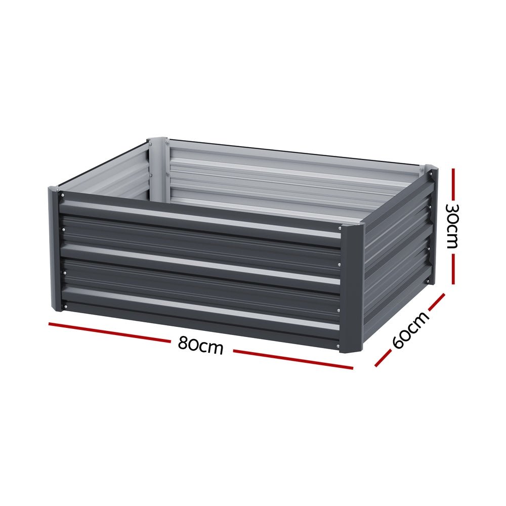 Garden Bed 80X60X30cm Planter Box - Home & Garden > Greenhouses > Greenhouses & Accessories - Rivercity House & Home Co. (ABN 18 642 972 209) - Affordable Modern Furniture Australia