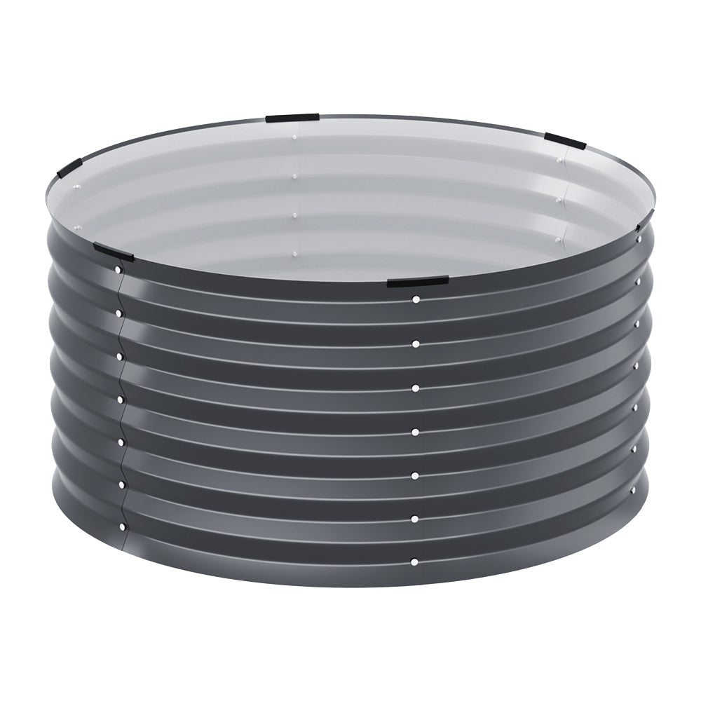 Garden Bed 90X45cm Planter Box Raised Container Galvanised Steel - Home & Garden > Garden Beds > Garden Beds & Planters - Rivercity House & Home Co. (ABN 18 642 972 209) - Affordable Modern Furniture Australia