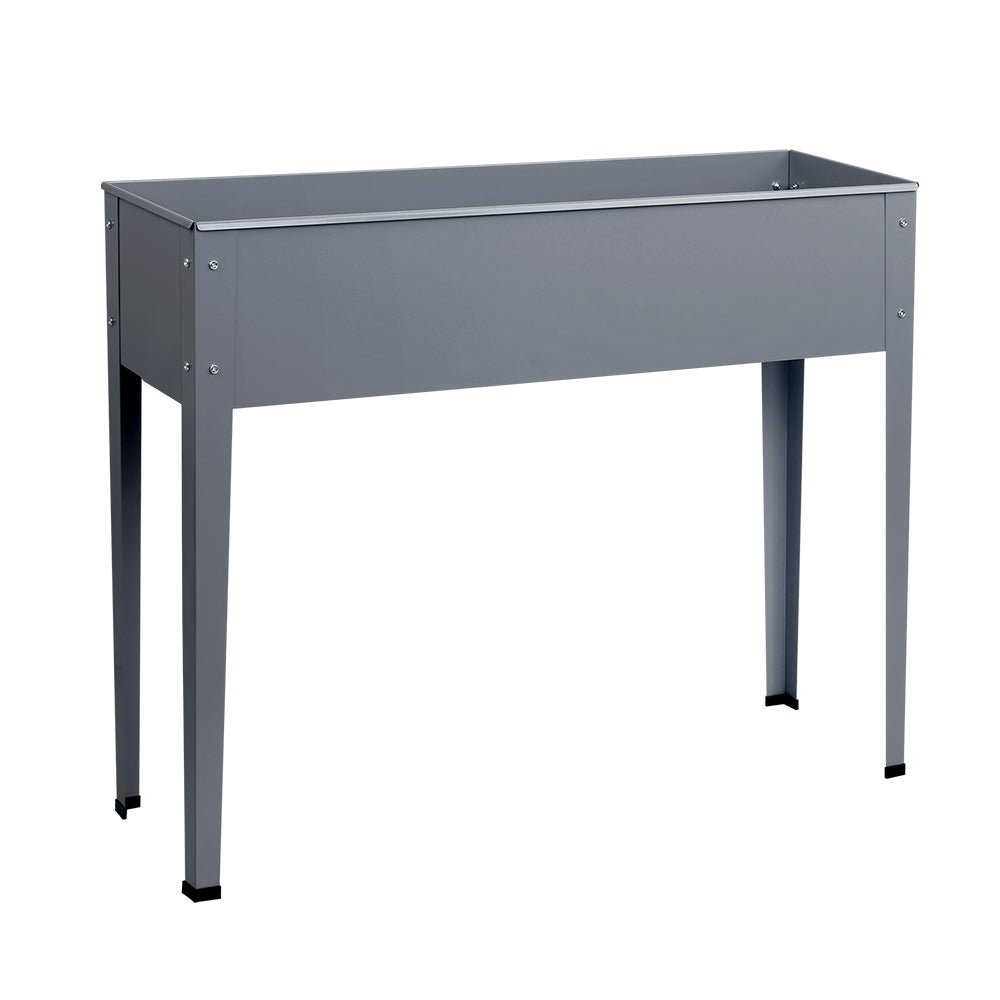Garden Bed Elevated 100X80X30cm Planter Box Container Galvanised - Home & Garden > Garden Beds > Garden Beds & Planters - Rivercity House & Home Co. (ABN 18 642 972 209) - Affordable Modern Furniture Australia