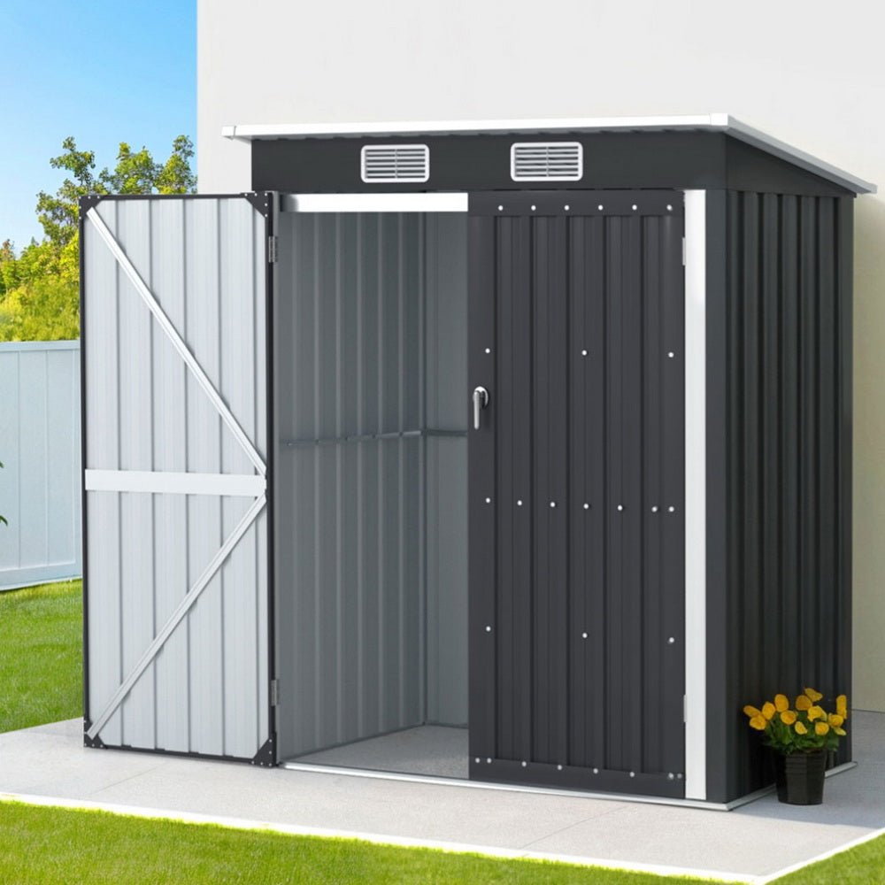 Garden Shed 1.62x1M Outdoor Storage Tool Workshop House Shelter - Home & Garden > Storage > Sheds - Rivercity House & Home Co. (ABN 18 642 972 209) - Affordable Modern Furniture Australia