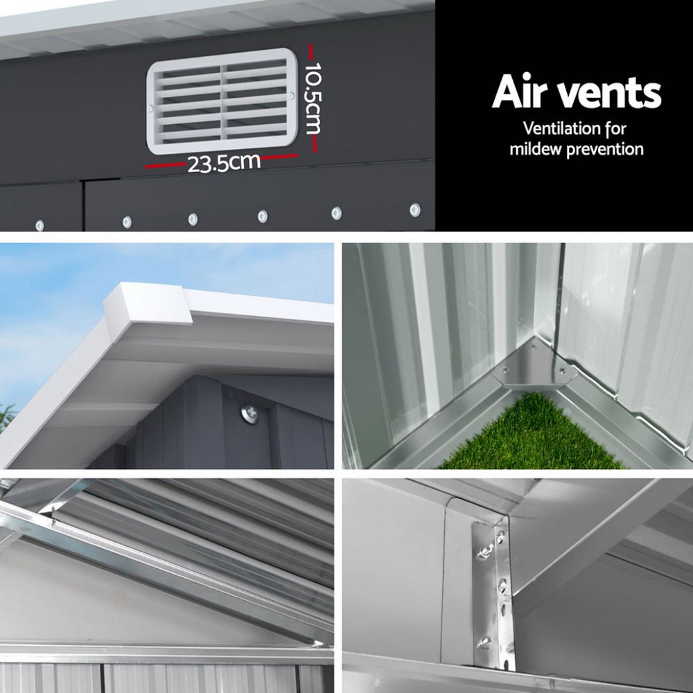 Garden Shed 1.62x1M Outdoor Storage Tool Workshop House Shelter - Home & Garden > Storage > Sheds - Rivercity House & Home Co. (ABN 18 642 972 209) - Affordable Modern Furniture Australia