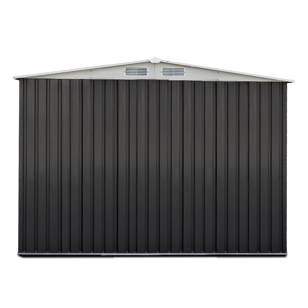 Garden Shed 2.58x2.07M Sheds Outdoor Storage Workshop Metal Shelter Sliding Door - Home & Garden > Storage > Sheds - Rivercity House & Home Co. (ABN 18 642 972 209) - Affordable Modern Furniture Australia