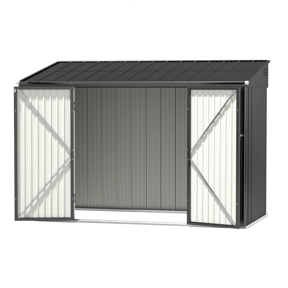 Garden Shed Galvanised Steel 3.05x1.5M Outdoor Storage Shed Workshop House Shelter - Home & Garden > Storage > Sheds - Rivercity House & Home Co. (ABN 18 642 972 209) - Affordable Modern Furniture Australia