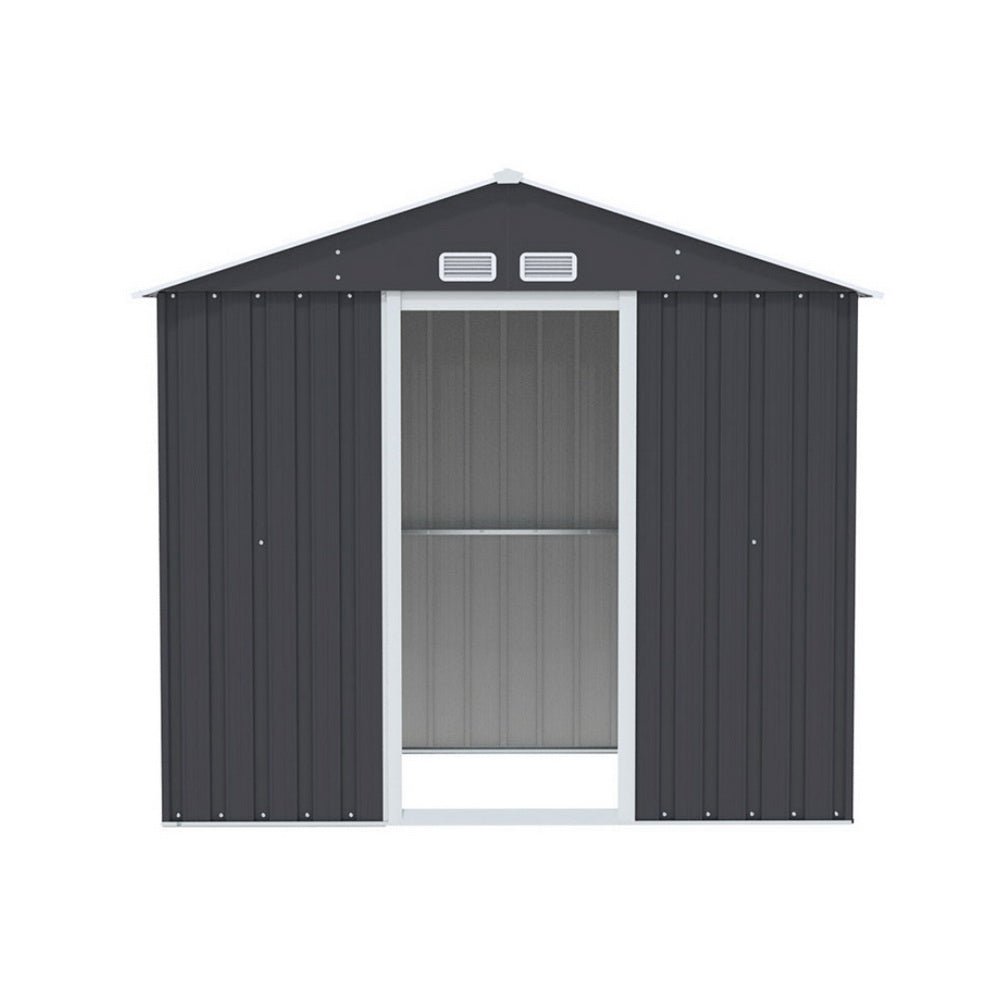 Garden Shed Outdoor Storage 2.15x1.3M Tool Workshop House Shelter Sliding Door - Home & Garden > Storage > Sheds - Rivercity House & Home Co. (ABN 18 642 972 209) - Affordable Modern Furniture Australia