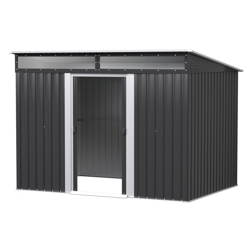 Garden Shed Outdoor Storage 2.60x1.95M Tool Sheds Workshop House Shelter - Home & Garden > Storage > Sheds - Rivercity House & Home Co. (ABN 18 642 972 209) - Affordable Modern Furniture Australia