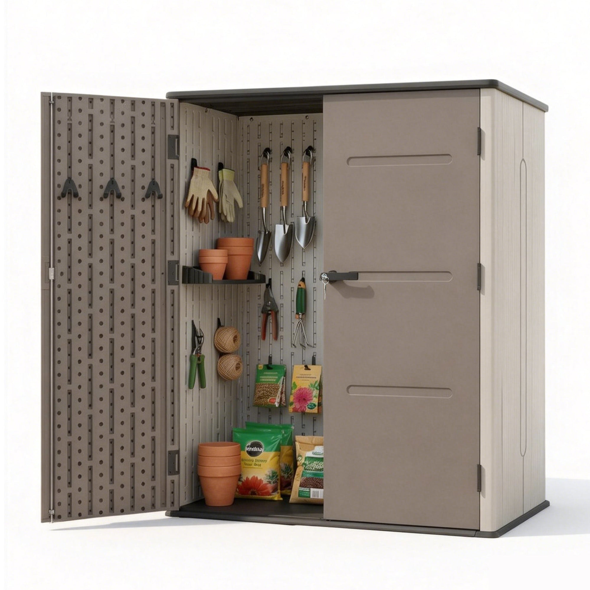 Garden Shed Outdoor Storage Shed Tool Workshop with Lockable Doors - Home & Garden > Storage > Sheds - Rivercity House & Home Co. (ABN 18 642 972 209) - Affordable Modern Furniture Australia