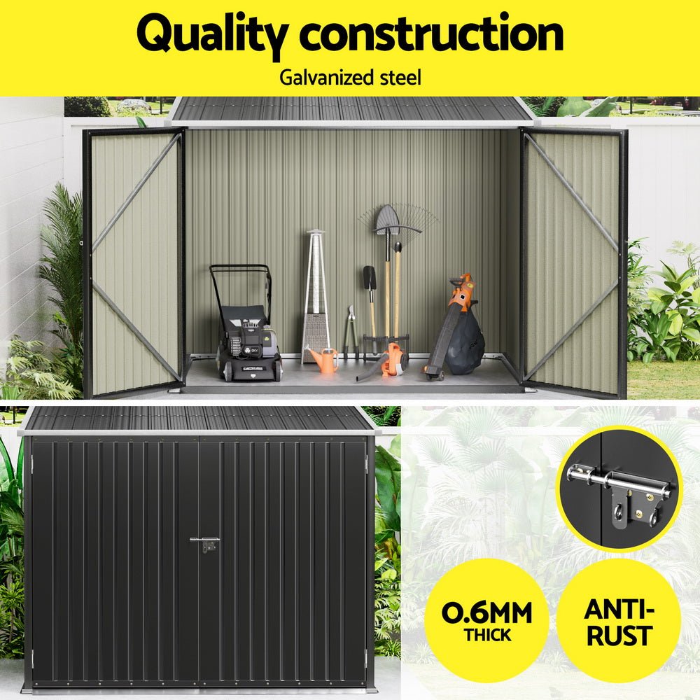 Garden Shed Sheds Outdoor Storage 2.06x1.96M Tool Workshop House Shelter - Home & Garden > Storage > Sheds - Rivercity House & Home Co. (ABN 18 642 972 209) - Affordable Modern Furniture Australia
