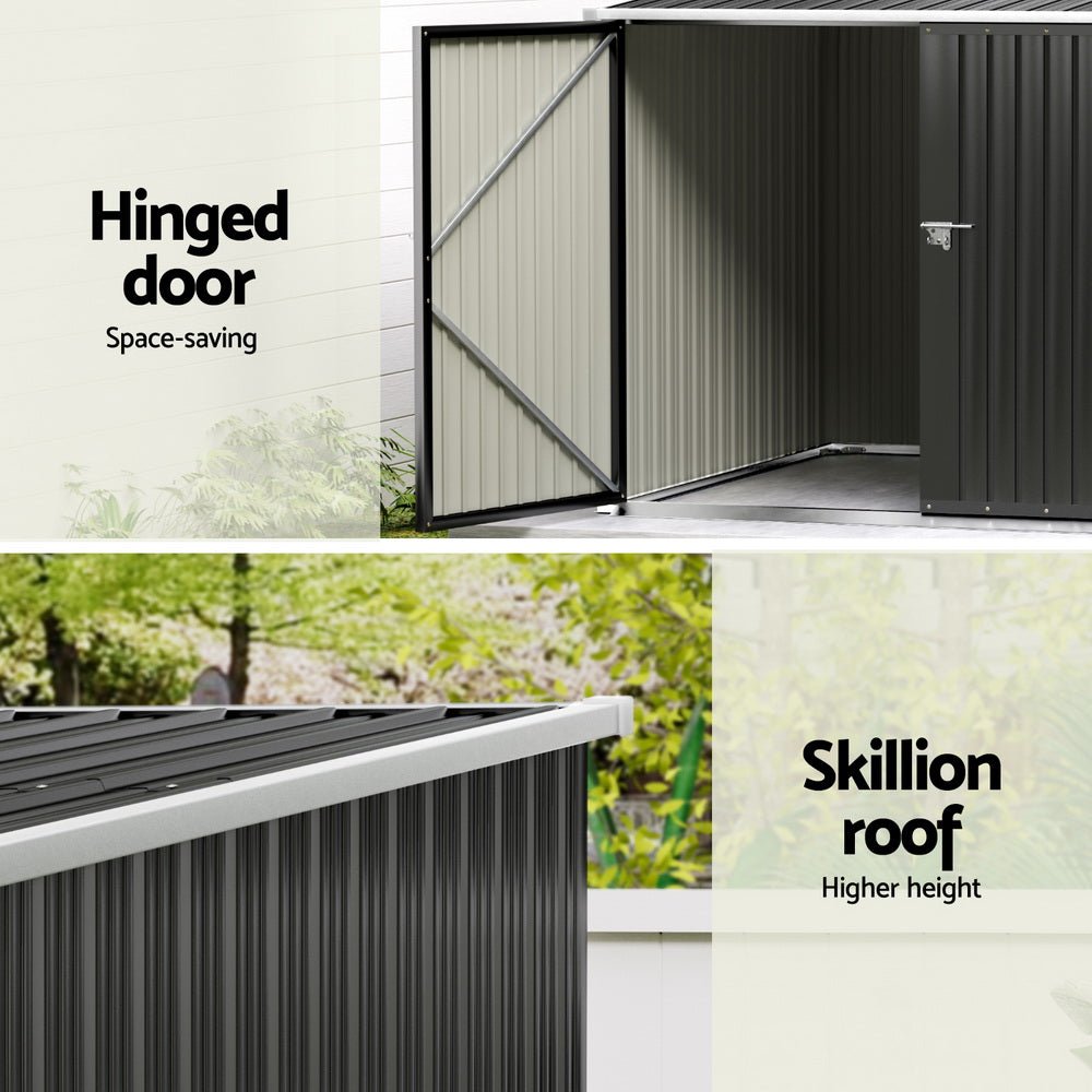 Garden Shed Sheds Outdoor Storage 2.06x1.96M Tool Workshop House Shelter - Home & Garden > Storage > Sheds - Rivercity House & Home Co. (ABN 18 642 972 209) - Affordable Modern Furniture Australia