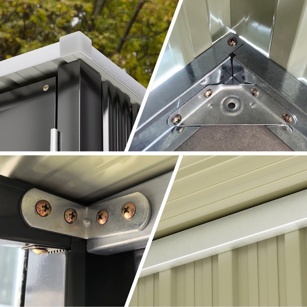 Garden Shed Sheds Outdoor Storage 2.06x1.96M Tool Workshop House Shelter - Home & Garden > Storage > Sheds - Rivercity House & Home Co. (ABN 18 642 972 209) - Affordable Modern Furniture Australia