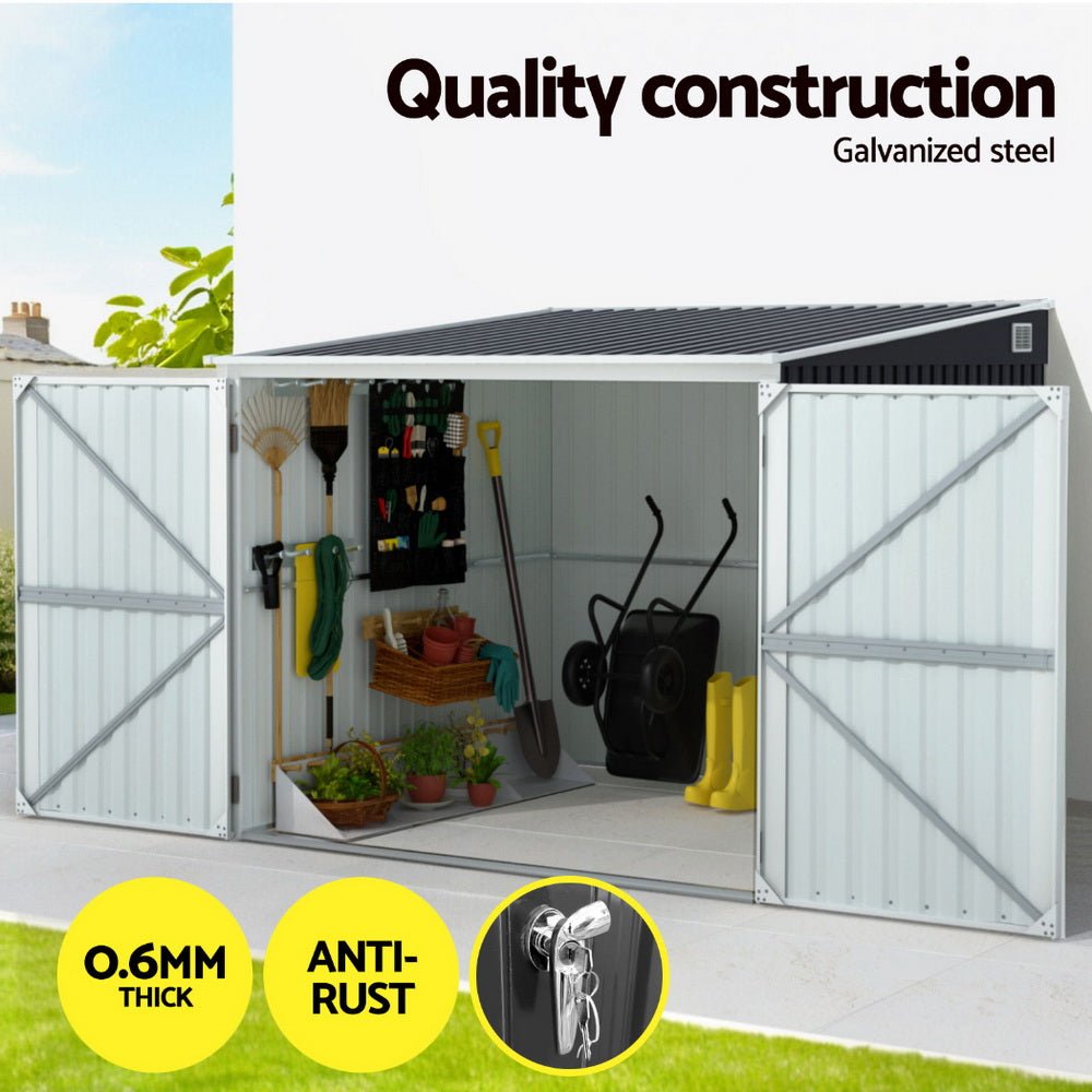 Garden Shed Sheds Outdoor Storage 2.06x2.03M Tool Workshop House Shelter - Home & Garden > Storage > Sheds - Rivercity House & Home Co. (ABN 18 642 972 209) - Affordable Modern Furniture Australia