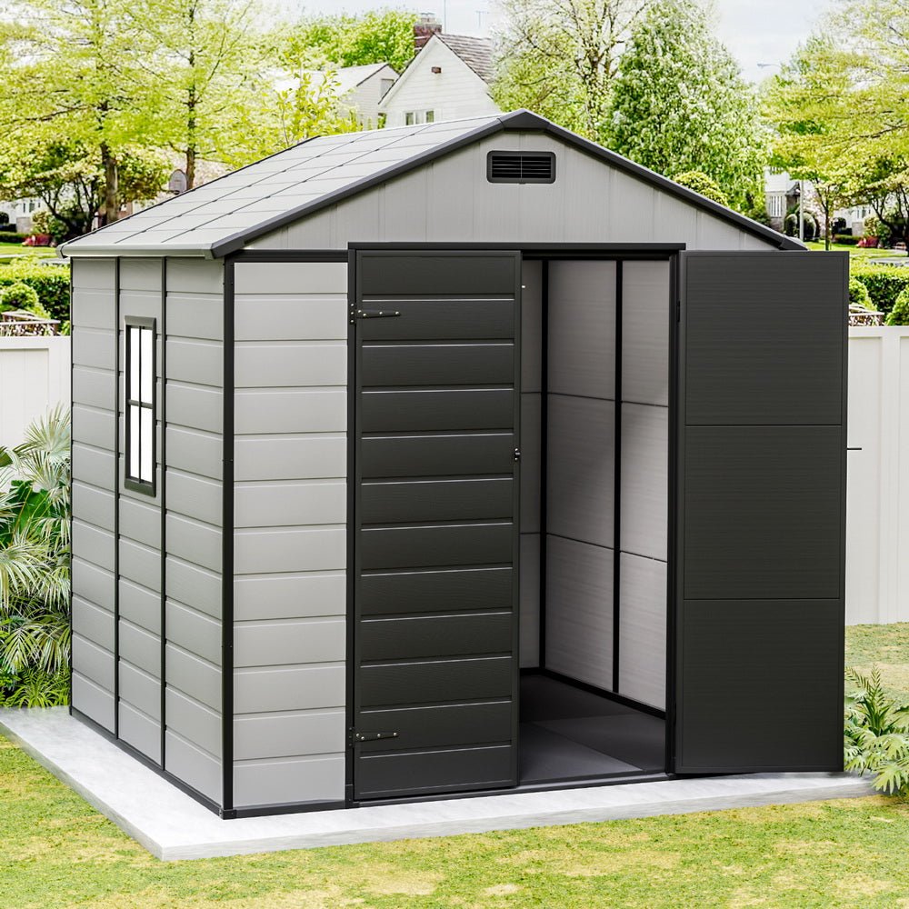 Garden Shed Sheds Outdoor Storage 2.15x2.14M Tool Workshop House Shelter - Home & Garden > Storage > Sheds - Rivercity House & Home Co. (ABN 18 642 972 209) - Affordable Modern Furniture Australia