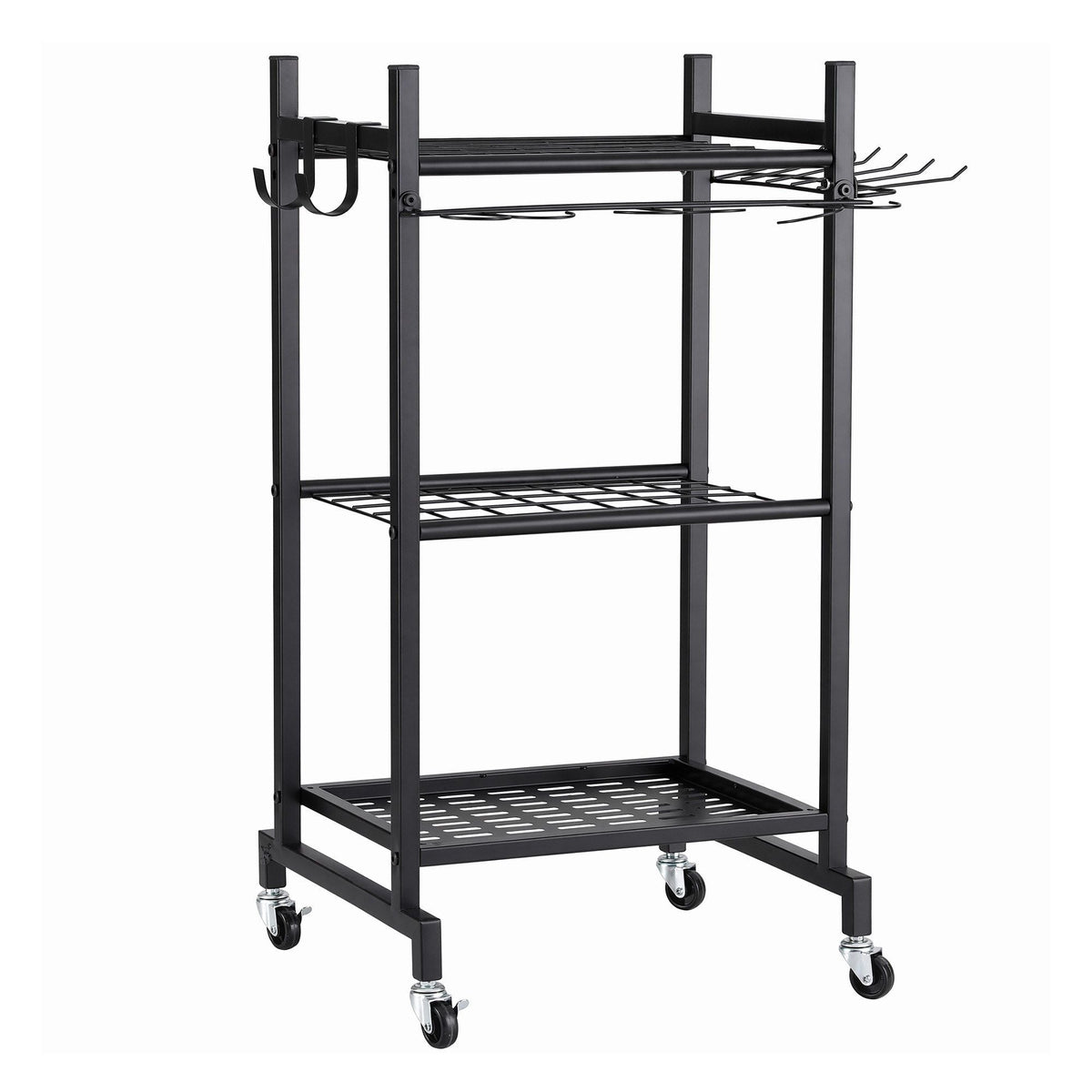 Garden Tool Organizer with Wheels Heavy Duty Garage Yard Storage Cart - Tools > Tools Storage > Wall Storage Racks - Rivercity House & Home Co. (ABN 18 642 972 209) - Affordable Modern Furniture Australia