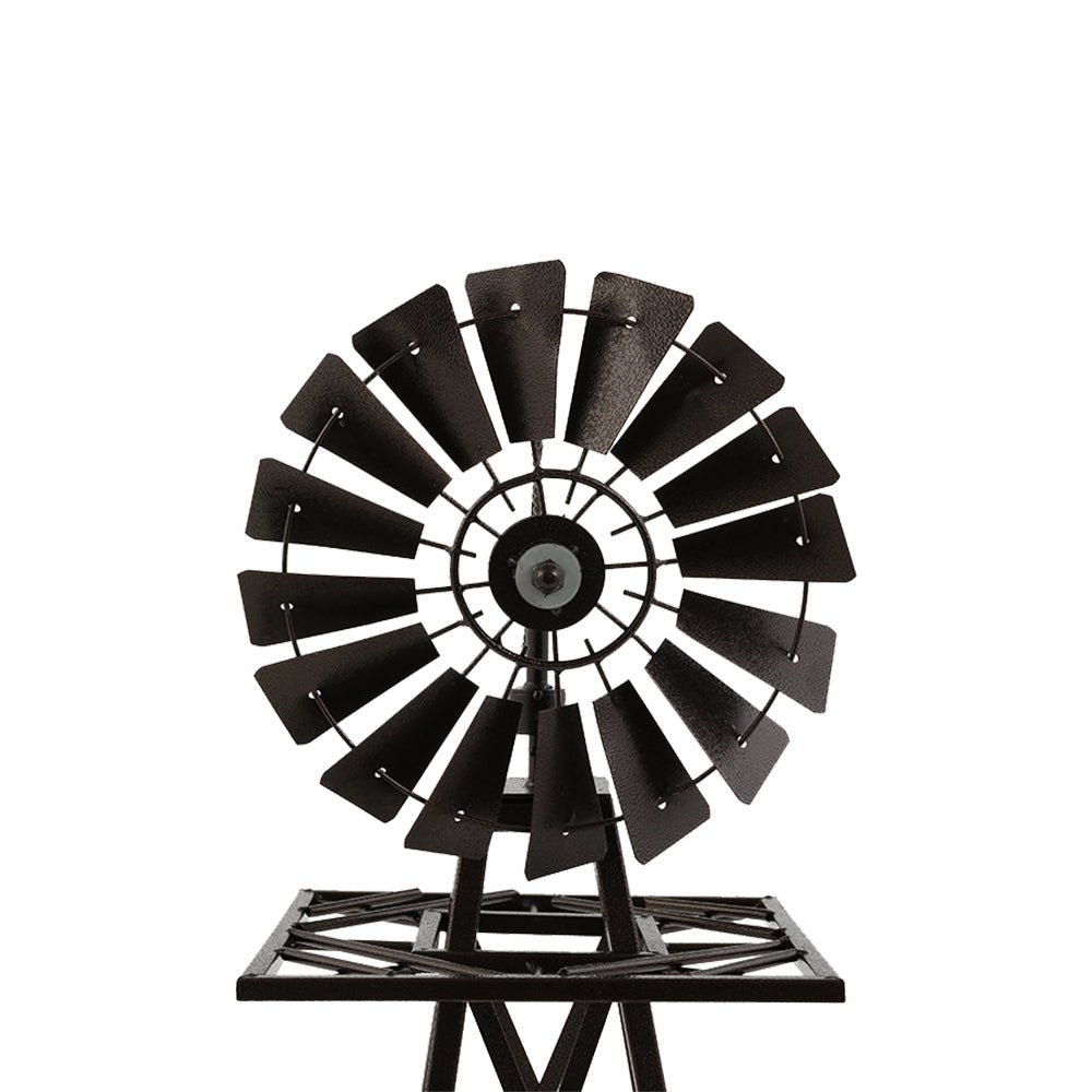 Garden Windmill 120cm Metal Ornaments Outdoor Decor Ornamental Wind Mill - Home & Garden > Decor > Garden Ornaments - Rivercity House & Home Co. (ABN 18 642 972 209) - Affordable Modern Furniture Australia