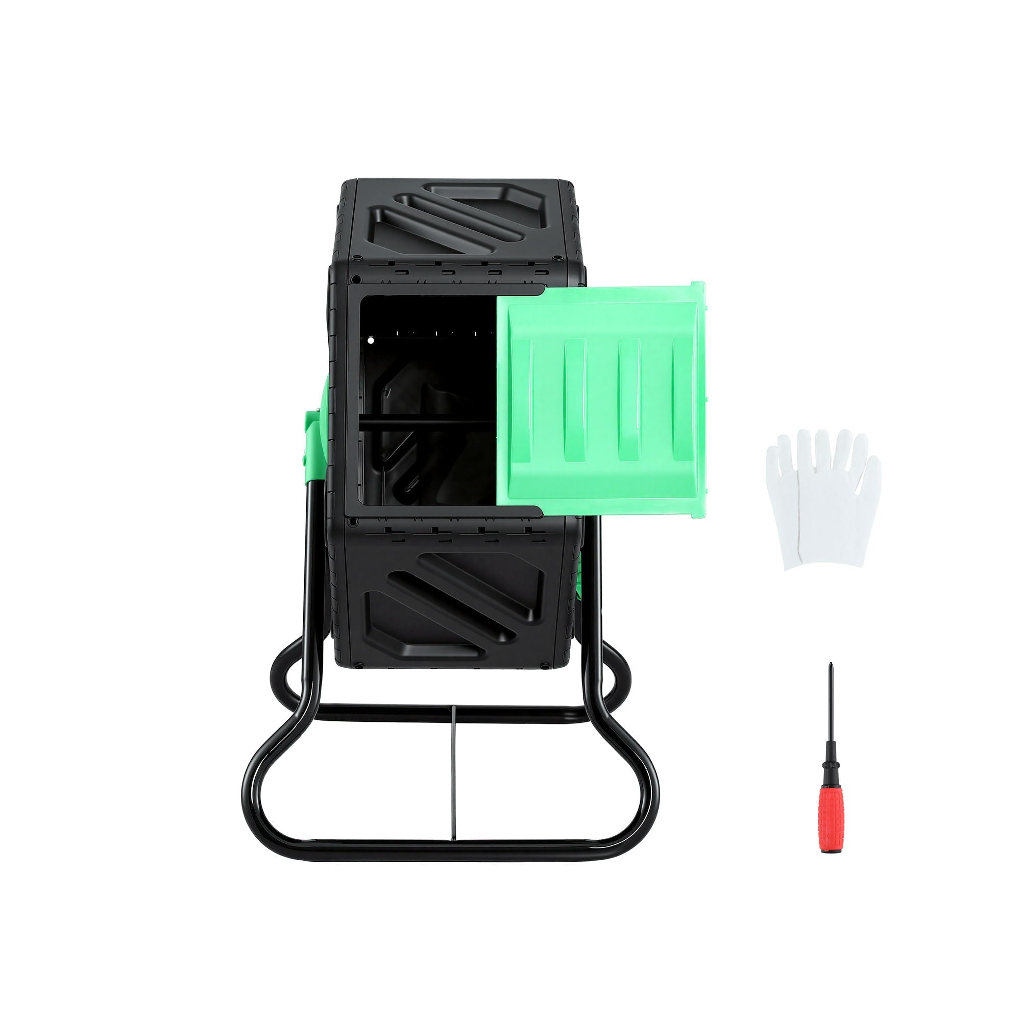 Gardeon Compost Bin 65L Composter Tumbler Rotating Outdoor With Sliding Door - Home & Garden > Garden Tools > Gardening Accessories - Rivercity House & Home Co. (ABN 18 642 972 209) - Affordable Modern Furniture Australia