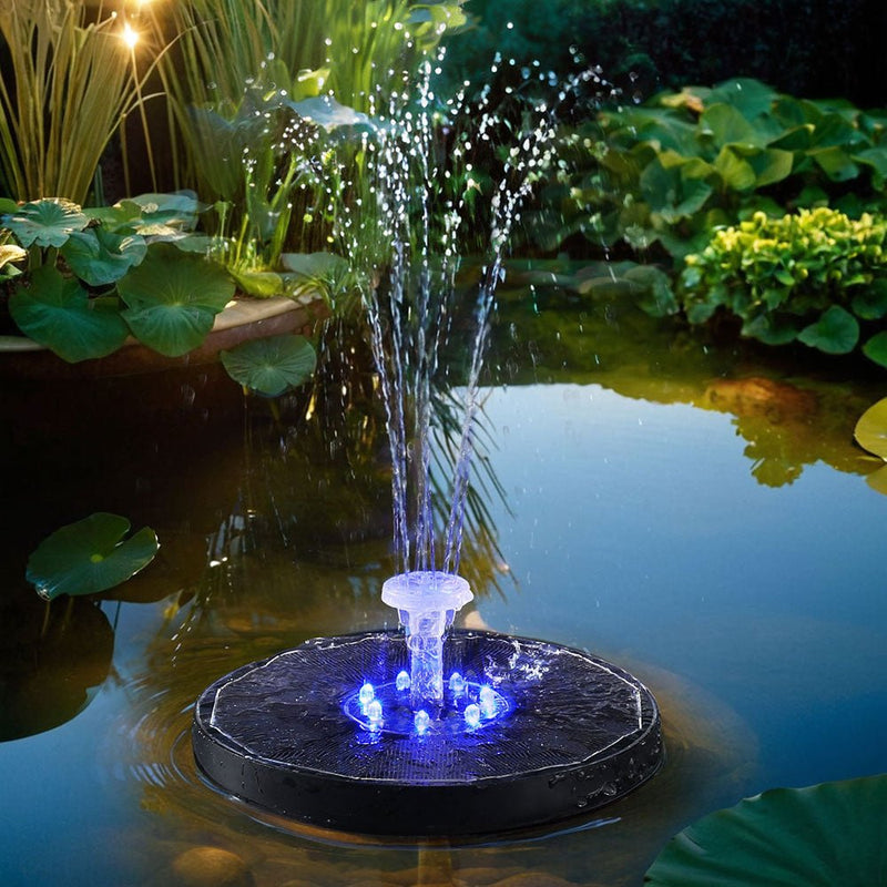 Gardeon Floating Solar Pond Water Fountain Pump Outdoor Fountains LED Light - Home & Garden > Fountains > Fountains & Ponds - Rivercity House & Home Co. (ABN 18 642 972 209) - Affordable Modern Furniture Australia