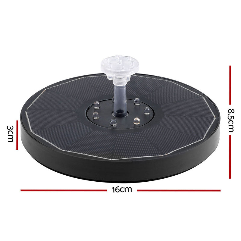 Gardeon Floating Solar Pond Water Fountain Pump Outdoor Fountains LED Light - Home & Garden > Fountains > Fountains & Ponds - Rivercity House & Home Co. (ABN 18 642 972 209) - Affordable Modern Furniture Australia